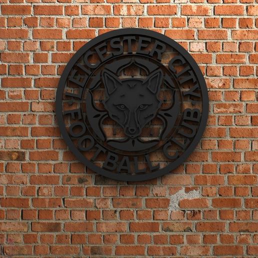 Leicester City FC Logo - 3D model önizlemesi
