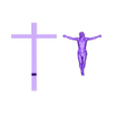 jesus_cross.stl Jesus Christ Cross Simple