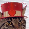 Valentine-5.jpeg Gorro de gato para San Valentín🥰😻💖