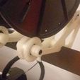 Soporte1.jpeg PRUSA i3 Filament Spool roller / Holder - by Taunus27
