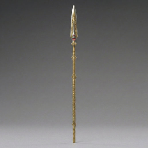 Draupnir Spear STL – 1900mm Life Size Norse Spear – God of War Ragnarok Inspired – Modular 10 Parts – 3D Print Cosplay Prop