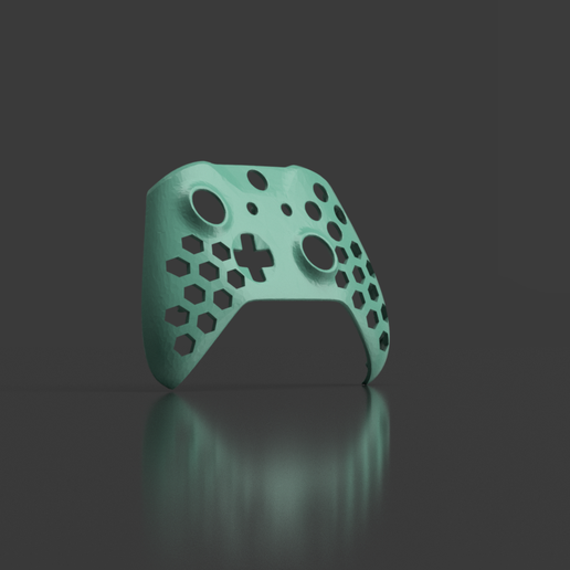 🎮 Xbox One S controller shell, Hex cutouts・ STL File for 3D printing・Cults