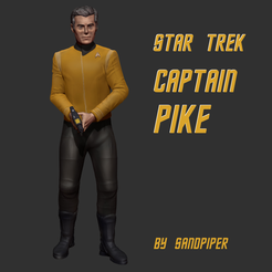 Sandpiper_Pike1.png Star Trek Captain Pike figurine