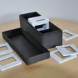 Dia_1x50_04.JPG 3D file Boxes to store slides,Dias・Template to download and 3D print, meteoGRID