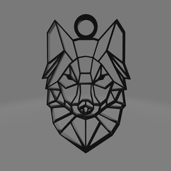 LOBO.png wolf collar low poly