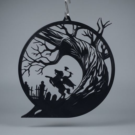 Headless Horseman Wall Decor inspired by Sleepy Hollow