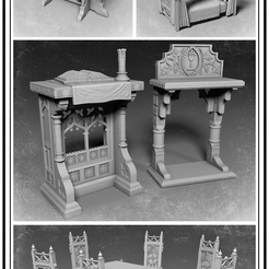 72d5424b9559801c7dd1f17c122a8630_original.png Large Collection of Gothic Furniture