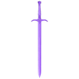 Heartbanes - tarly sword - full.obj Tarly Valyrian sword Heartbanes