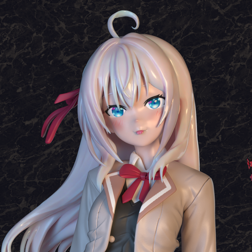 Alya-san - Alya Sometimes Hides Her Feelings in Russian 3D model