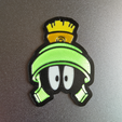 1.PNG Marvin the Martian 2D keychain