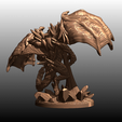 2021-02-19_06-49-31.png Alert Ice Drogon statuette (HQ for 3D print)