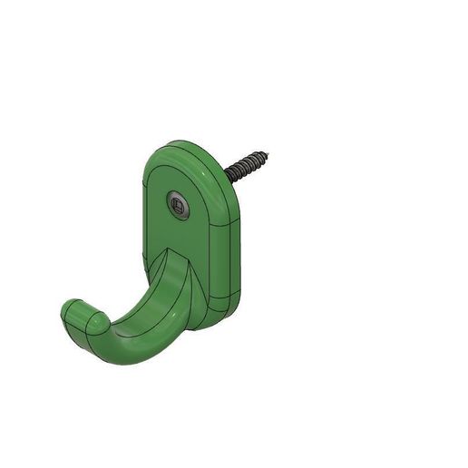 Single hook - 3D model önizlemesi