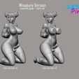 futa-slave-vampire-twins-miniature-braids-1.jpg FUTA Vampire Twins Shibari NSFW version with Miniatures COMBO PACK