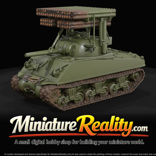 M4 Sherman Calliope E Tank