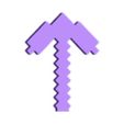 pickaxe.stl Minecraft Ring Toss Game