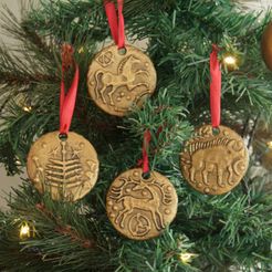 icenicoinsp.jpg Christmas Ornaments - Celtic Iceni coins