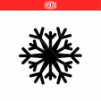 Copo-de-Nieve-Geometrico---Geometric-Snowflake-STL.png Geometric Snowflake - Geometric Snowflake STL