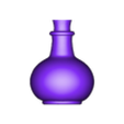 bottlewithhole06.stl Magic potion bottle #6