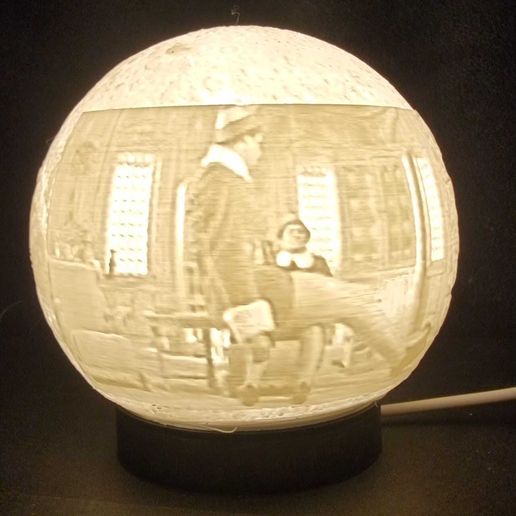 WhatsApp-Image-2025-11-19-at-00.28.52_89cf829d.jpg 🎄 Elf Movie Lithophane Globe (3-Image Edition) - STL Globe + STL Base (Licence Commerciale)
