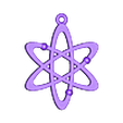 atom pendant.stl Pendentif atome