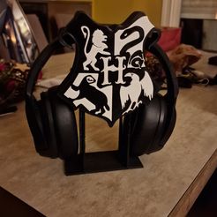 20221217_223417.jpg STL file Harry Potter headphone holder・3D printable model to download