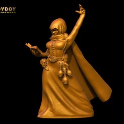 Pall or f= Po oz ty STL file Latifa -Fantasy women vol 1・3D printer design to download