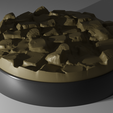 10.png 10x 25mm + 32mm bases with cobblestones (old not hollow)
