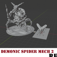 demonicblightspidermechrfpic.png demonic blight-spider mech 6mm-8mm scale model