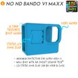 4-no-nd-bando-v1-maxx.jpg [Bando Approved Series] ImpulseRC Apex 5, Apex HD, Apex DC Gopro Hero 9/10/11 Mount 25 Degree