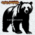 project_20231104_1751117-01.png realistic bear wall art grizzly bear wall decor cabin decoration wildlife animal