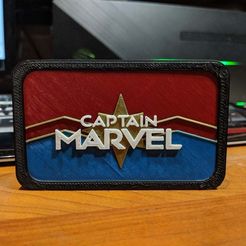 IMG_20190620_220541.jpg Free STL file Modular Belt Buckle - Marvel Collection・3D printing idea to download, rewrittenfromscratch