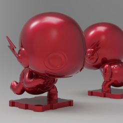 flash.jpg Free STL file DC The Flash・3D print design to download