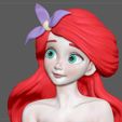 13.jpg ARIEL SIRENITA PRINCESA DISNEY PERSONAJE LINDA CHICA ANIME IMPRESIÓN 3D