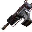 6.jpg Alien Blaster SPACE GUN SCIFI SHIP WEAPON ROBOT GALAXY STAR WARS JEDI METAL RIFLE SHOTGUN