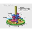 Gear-Train01.jpg Main-Gear-Box, for Helicopter, Full metal bearing type