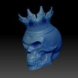 Shop3.jpg King Skull - STL-3D print model