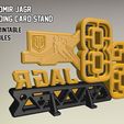 Jagr-drzak_5.jpg Jaromir Jagr Trading Card Stand - 3D printable