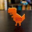 2.JumpinRex_Back.jpg STL-Datei Jumping Rex kostenlos・3D-druckbare Vorlage zum herunterladen