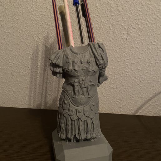 Roman torso pen 3D model