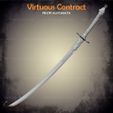 3.jpg Virtuous Contract Sword From Nier Reincarnationr - Fan Art 3D print model
