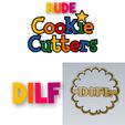 WhatsApp-Image-2021-08-17-at-9.51.16-PM.jpeg AMAZING Dilf Rude Word COOKIE CUTTER STAMP CAKE DECORATING