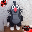 006.png Krtek The Little Mole Multicolor Flexi Print-In-Place + figure & keychain