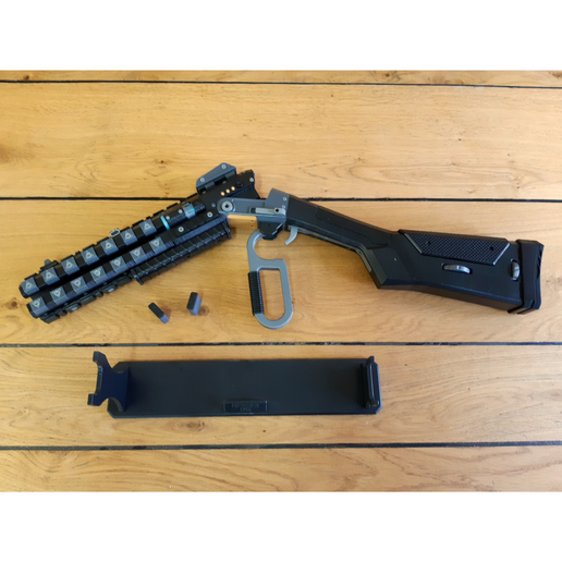 11.png Peacekeeper - APEX - Modèle 3d imprimable - STL + CAD bundle - Usage commercial