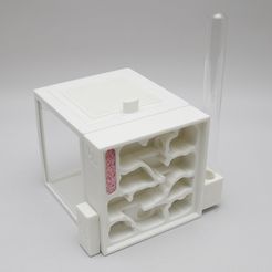 IMG_20180617_182533.jpg STL file Ant farm formicarium vertical Type7・3D printable model to download