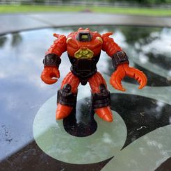 crustycrab.jpg STL file Crusty Crab Battle Beasts Series 1 #28・Design to download and 3D print
