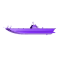 Fishing boat.obj Fishing Boat 3D Printable Model