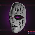 Halloween_Slipknot_mask_3d_print_model_05.jpg Halloween Slipknot Mask - Joey Jordison Mask