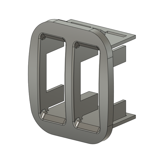 1992 Mitsubishi 3000GT Dodge Stealth 3000GT Active Exhaust and Rear Window Wiper Bezel 3D model
