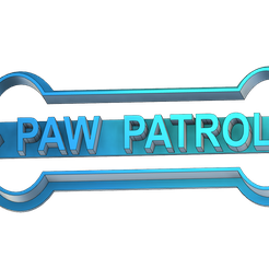 HUESO-PAW-PATROL.png Fichier STL emporte-pièce emporte-pièce paw patrol bone bone bone fondant canine patrol・Design à télécharger et à imprimer en 3D, germanc15