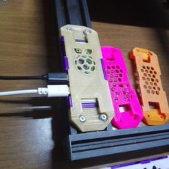 46d0b929b60726009279a07538161cbd_display_large.jpg Free STL file raspberry pi zero case box for 2040 extrusion profile cr10 creality ender3・3D printable design to download